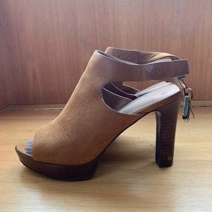 Ralph Lauren heeled sandals with buckle
